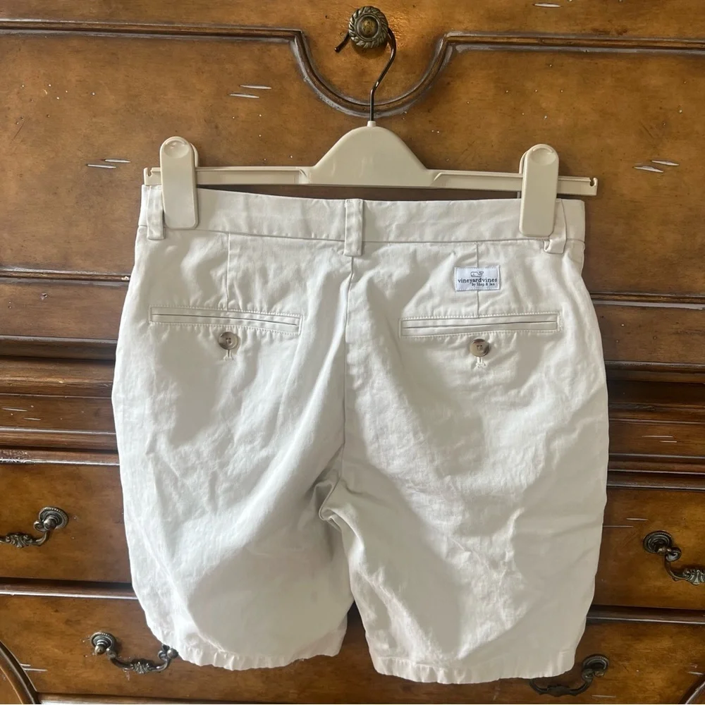 Vineyard Vines Boys Khaki Shorts - Picture 2 of 16